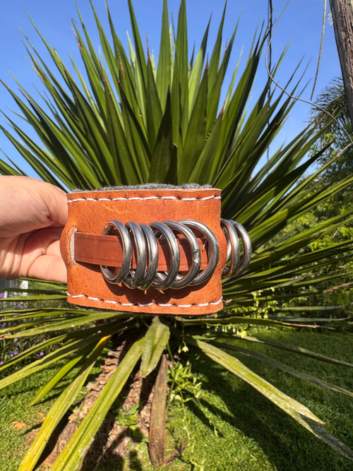 Bililleras para peso en cuero