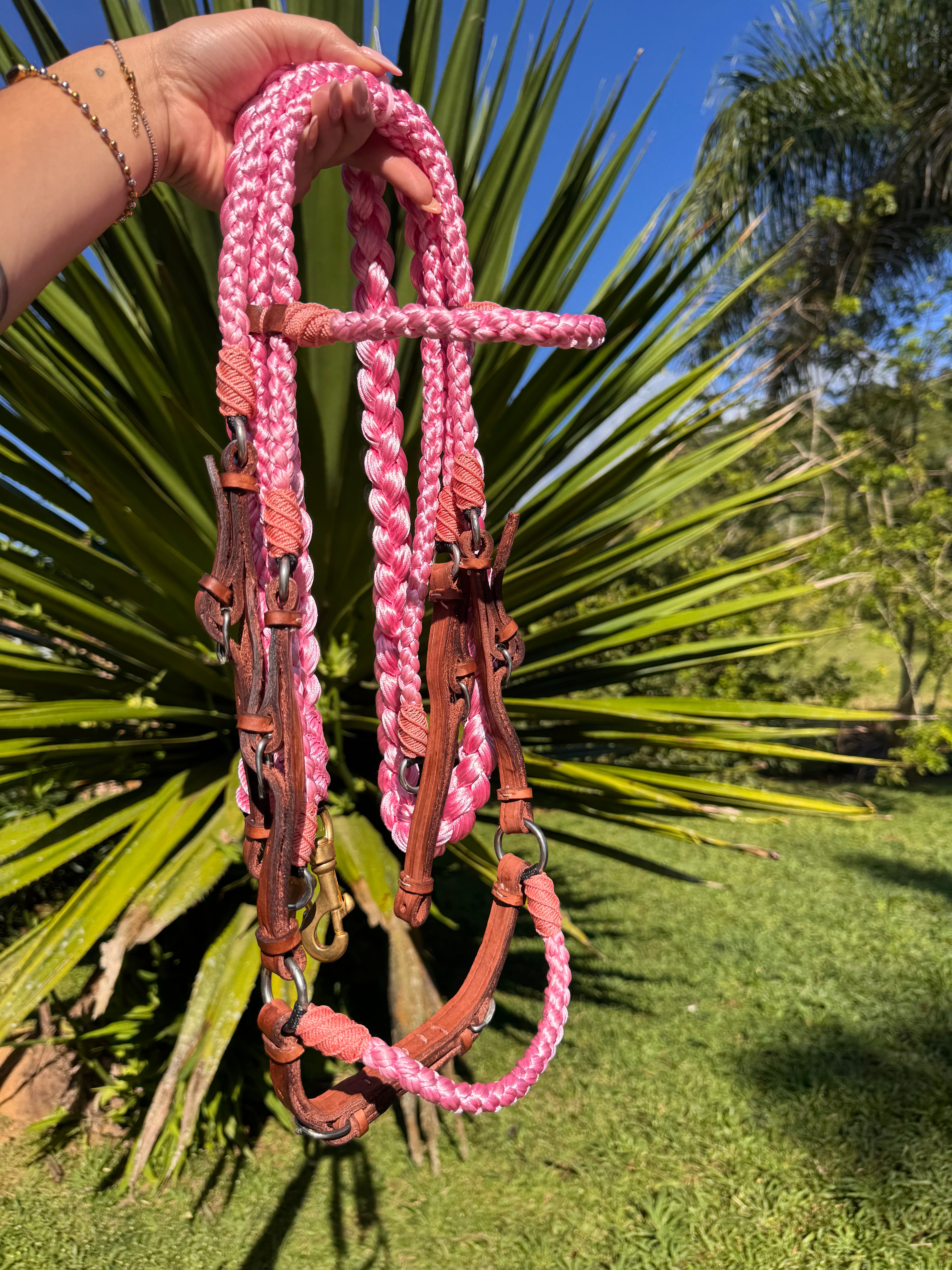 Cabezal en hilo de seda